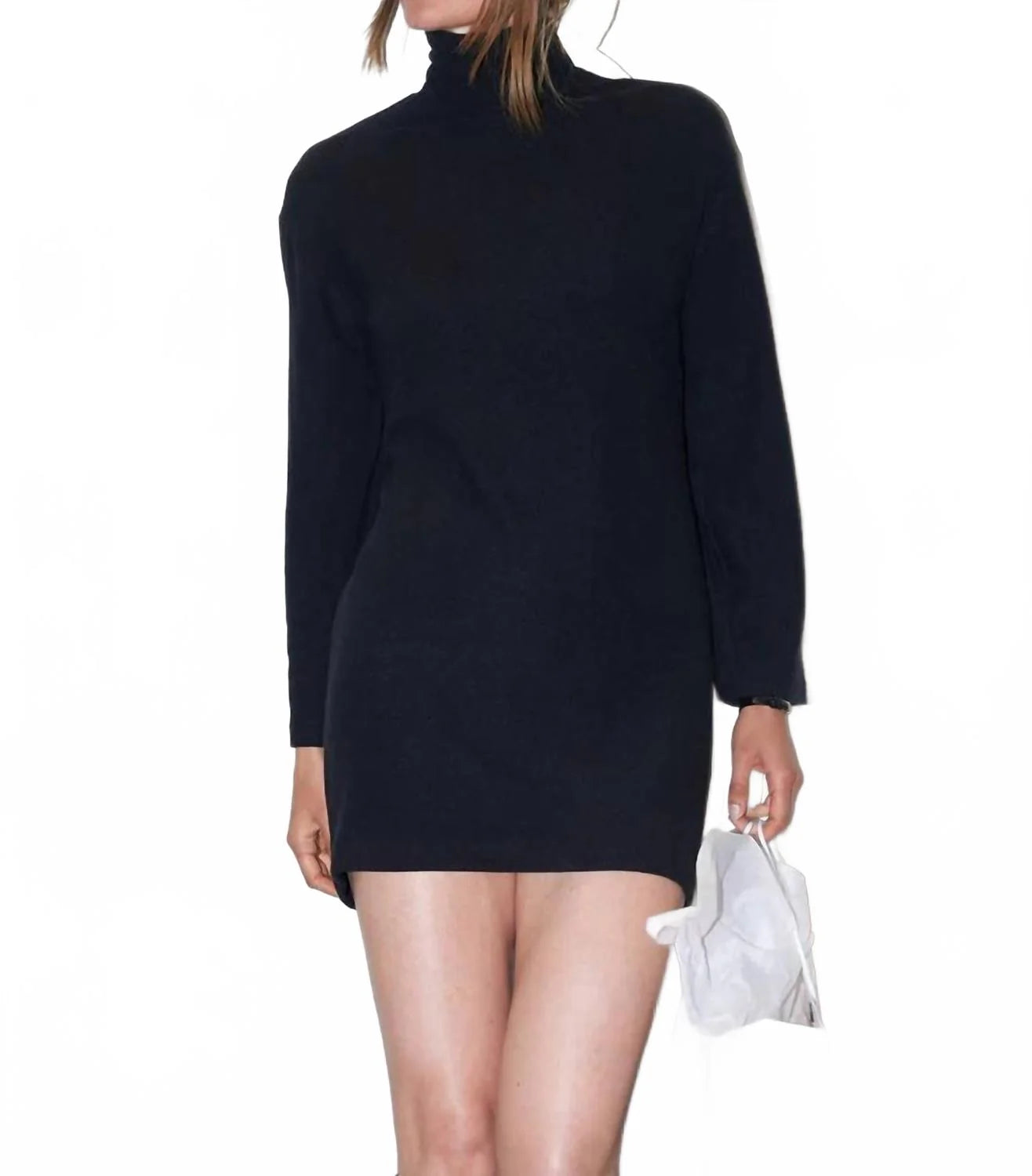 perfectwhitetee Anette Mini Dress Black