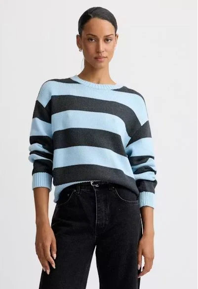 Stitches + Stripes Caroline Crewneck
