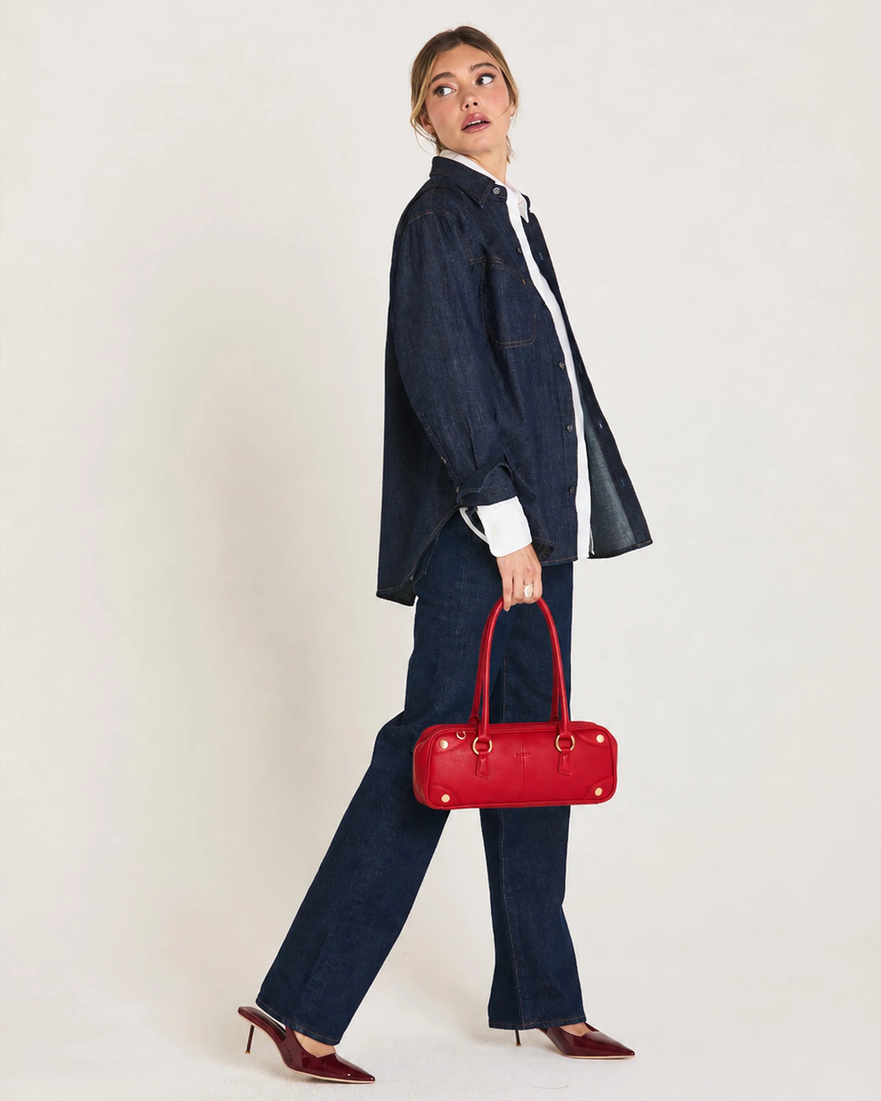 Hammitt Meredith Small Chili Red Handbag