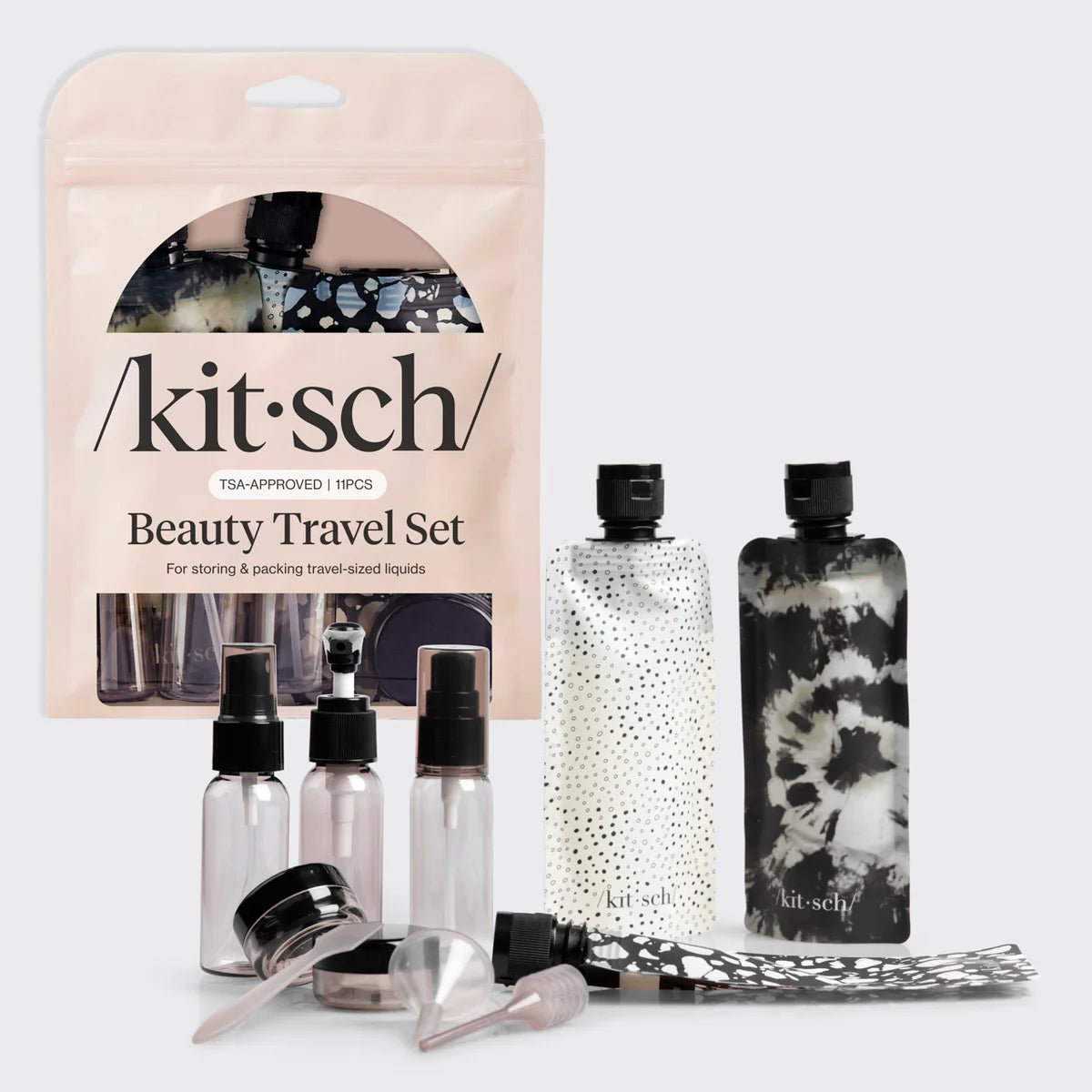 Kitsch- Refillable Ultimate Travel 11 pc Set