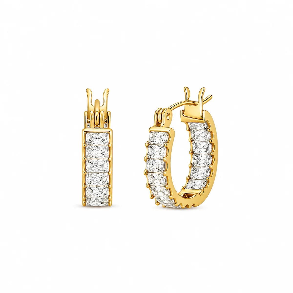 Ellie Vail Lyndsay Mini Hoop Earring- Gold
