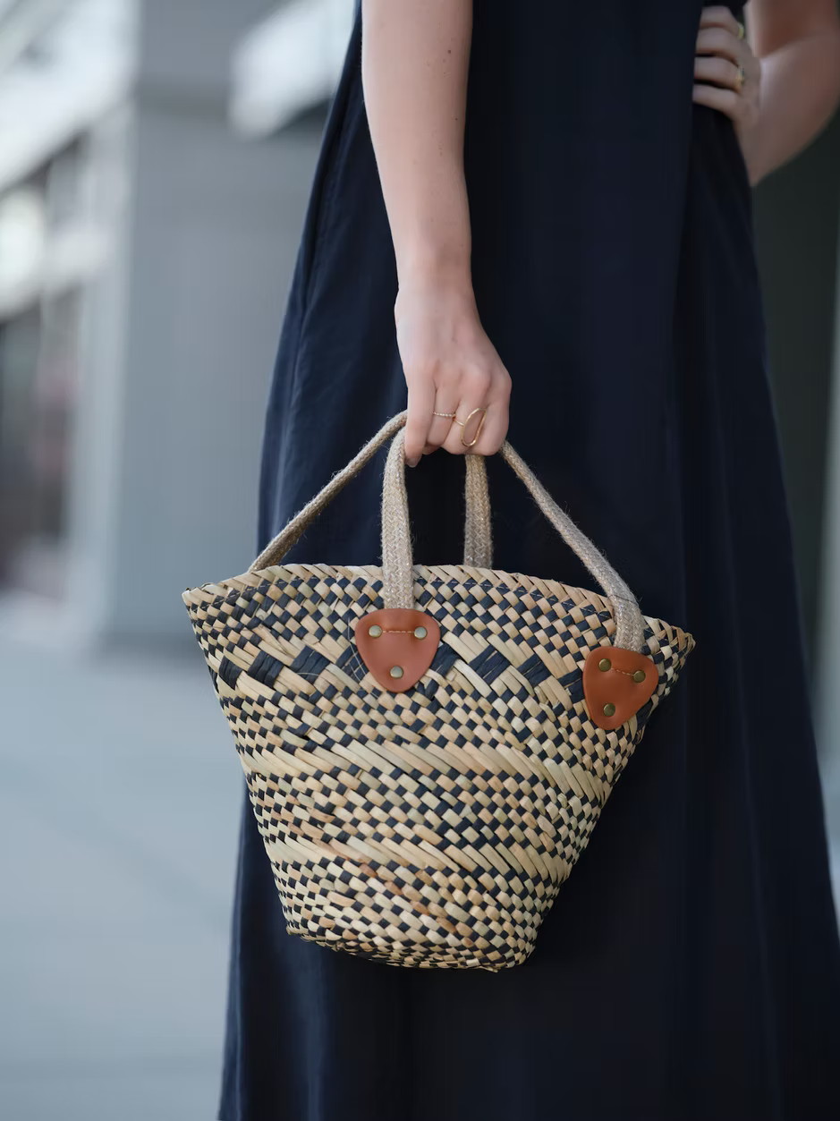 Melie Bianco Martha Straw Tote Bag