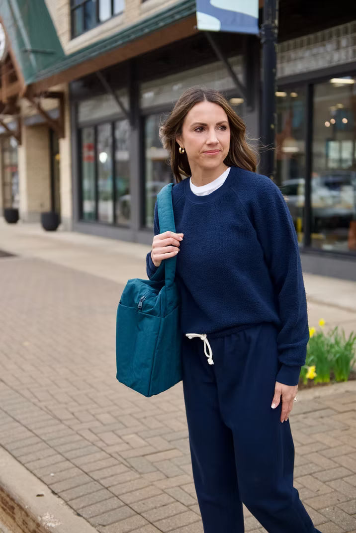perfectwhitetee Ziggy Sweatshirt Navy