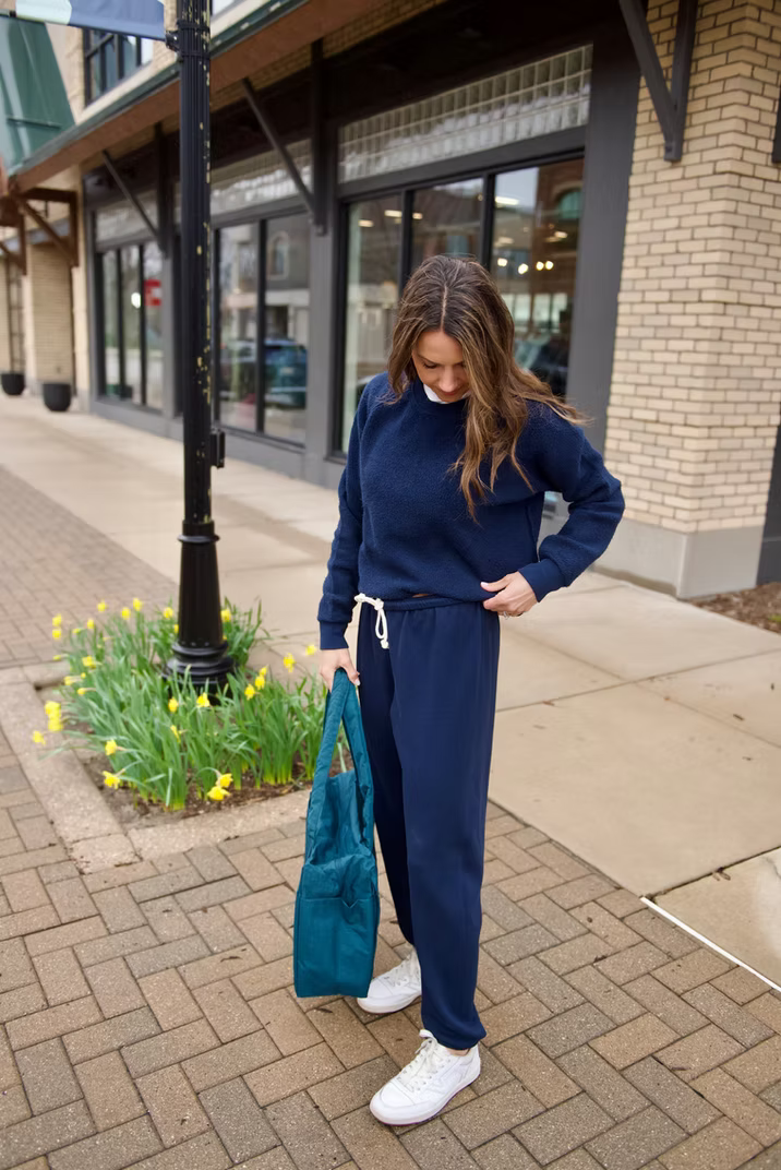 perfectwhitetee Ziggy Sweatshirt Navy