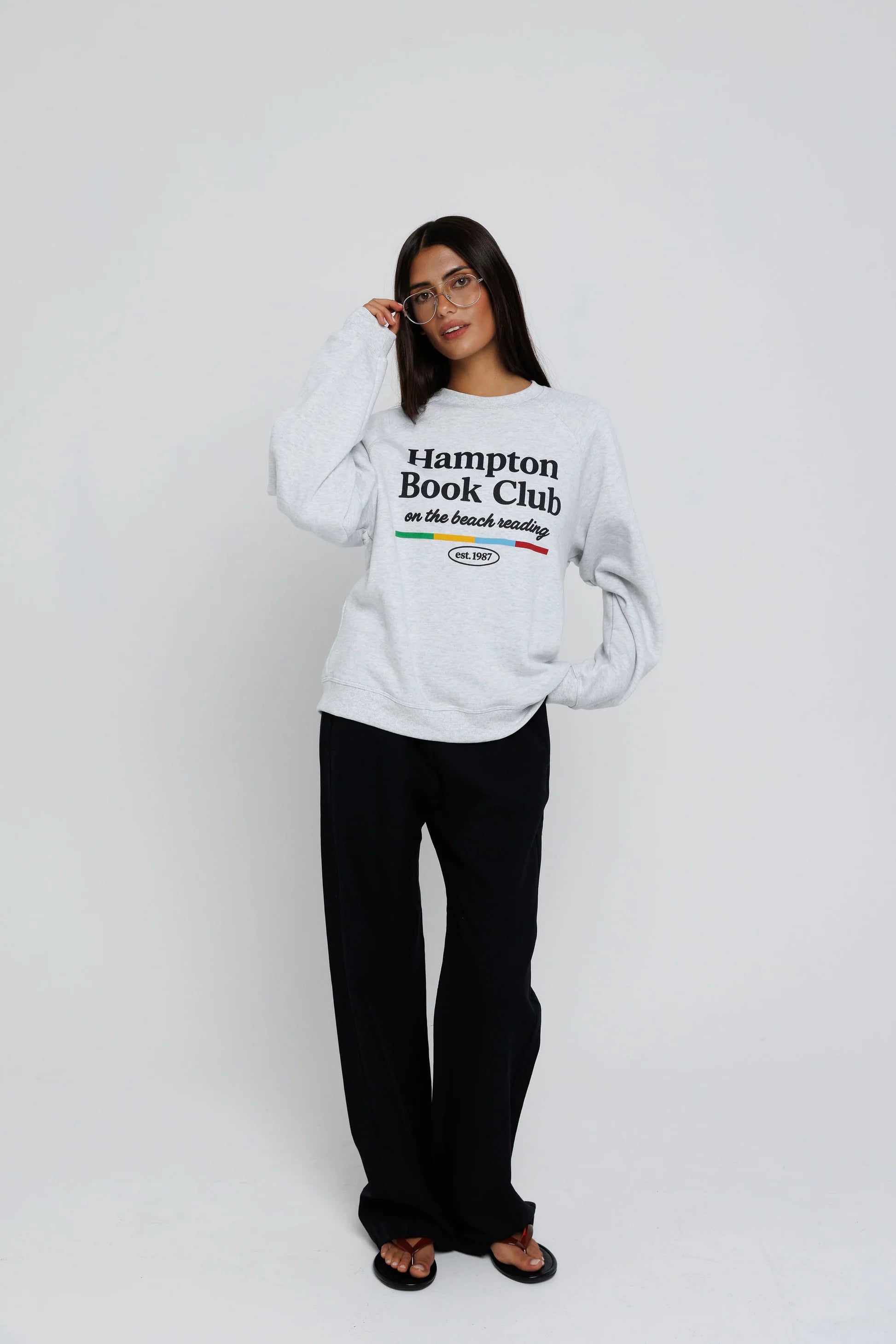 Sunny Somewhere Hampton Book Club Sweatshirt