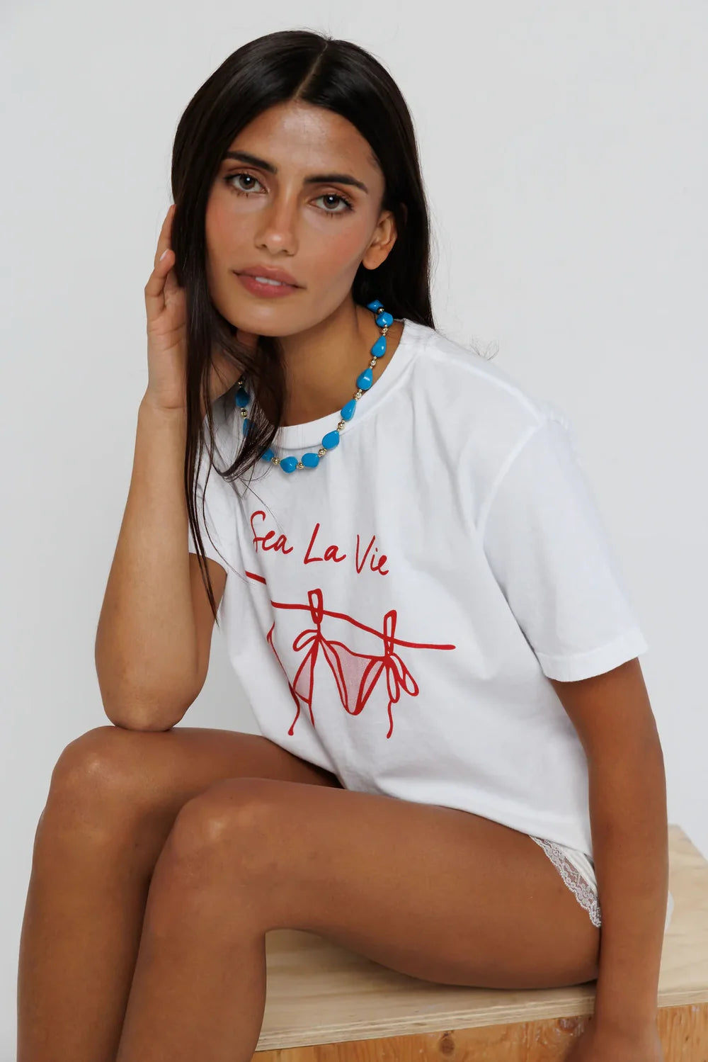 Sunny Somewhere Sea La Vie Tee