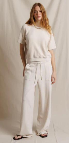 perfectwhitetee Ziggy Short Sleeve Sweatshirt Sugar
