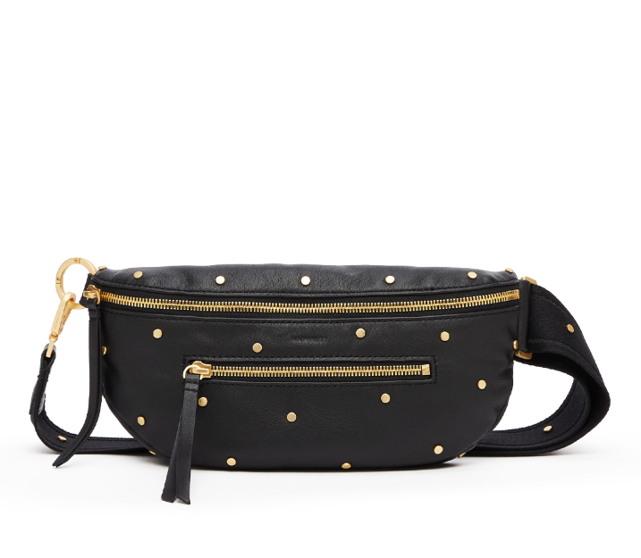 Hammitt- Charles Crossbody Handbag Medium- Starlight Black