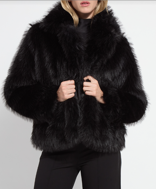 Lysse- Clio Faux Fur Cropped Coat