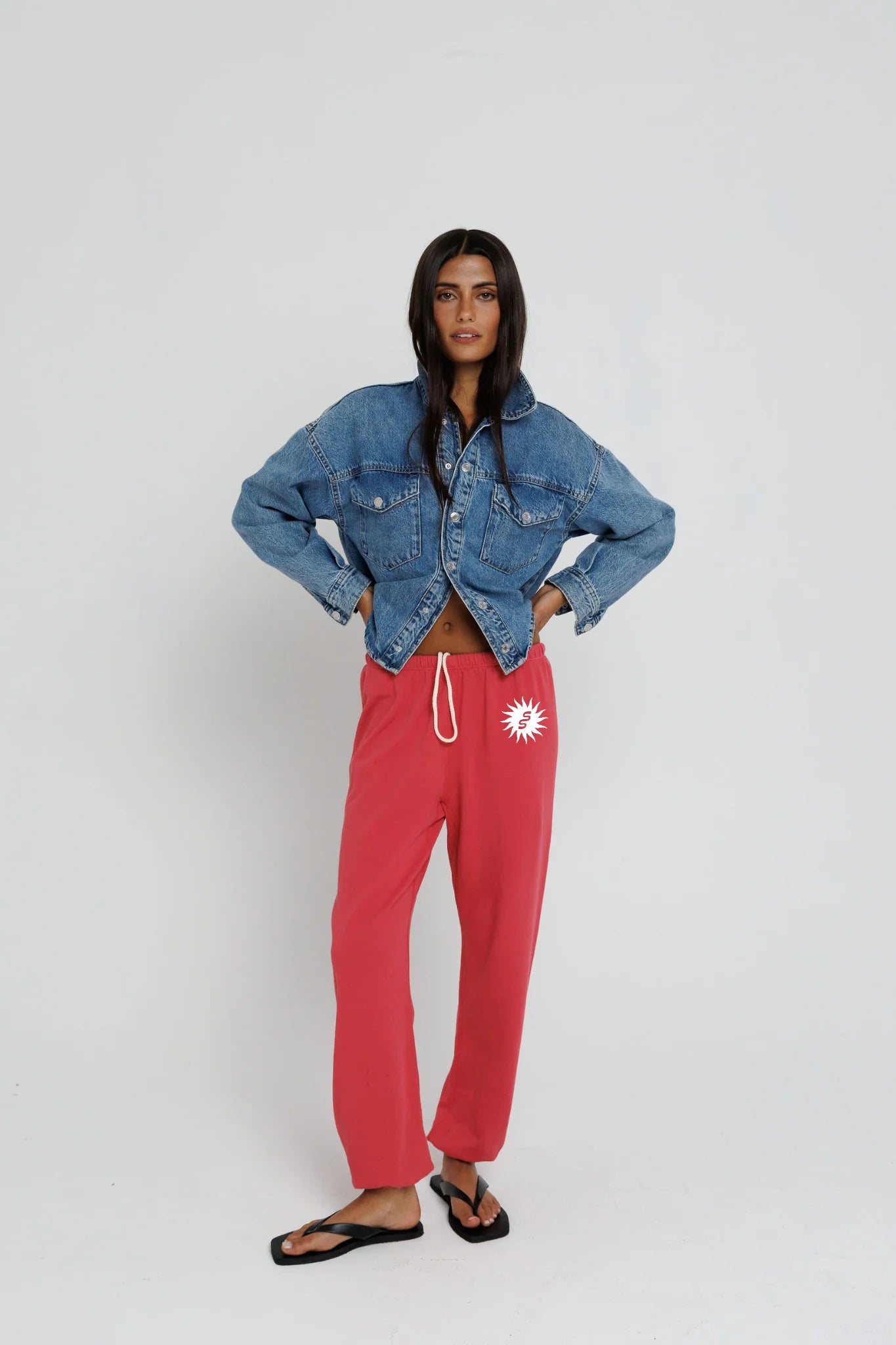 Sunny Somewhere Red Everyday Sweatpant