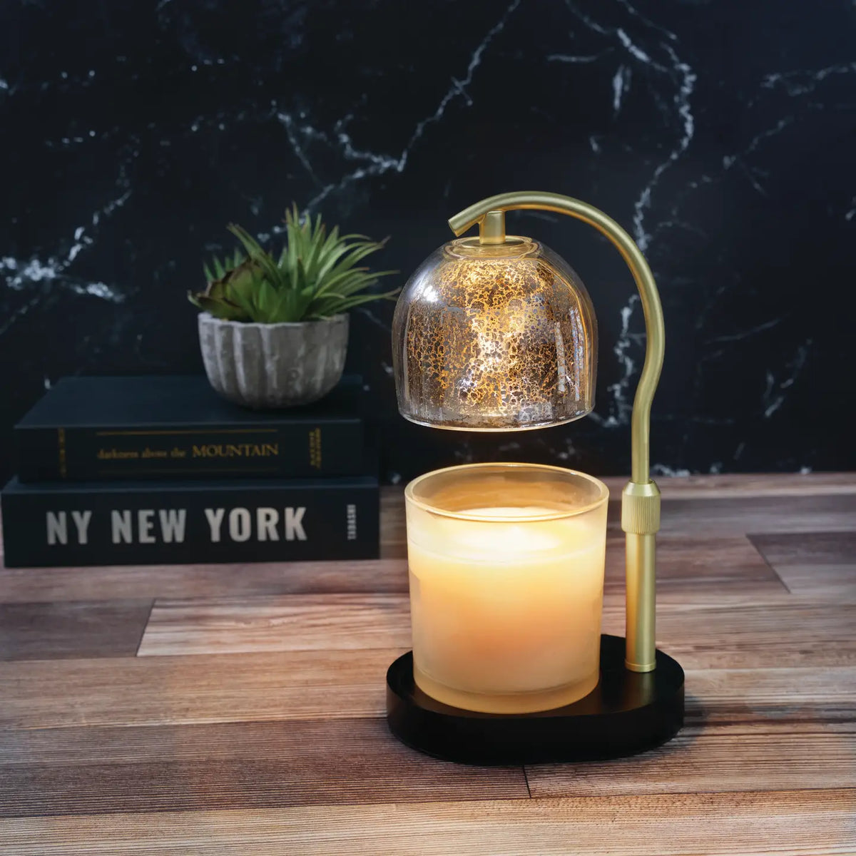 Candle Warmers Etc. Mercury Glass Candle Warmer Lamp