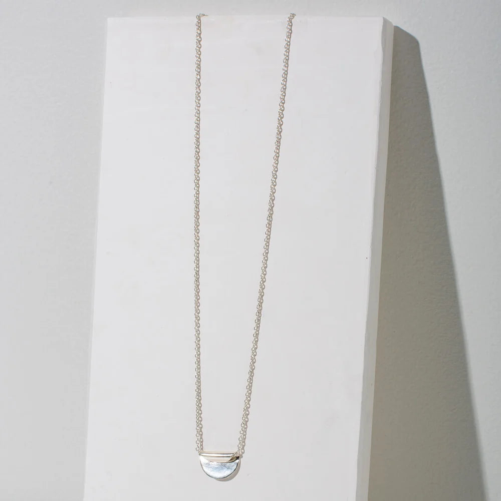 MULXIPLY Enfold Necklace Sterling Silver