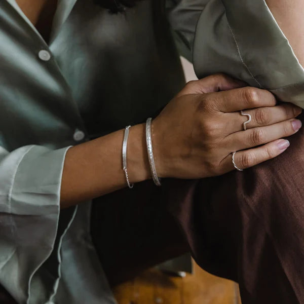 MULXIPLY Sterling Mini Rope Ring