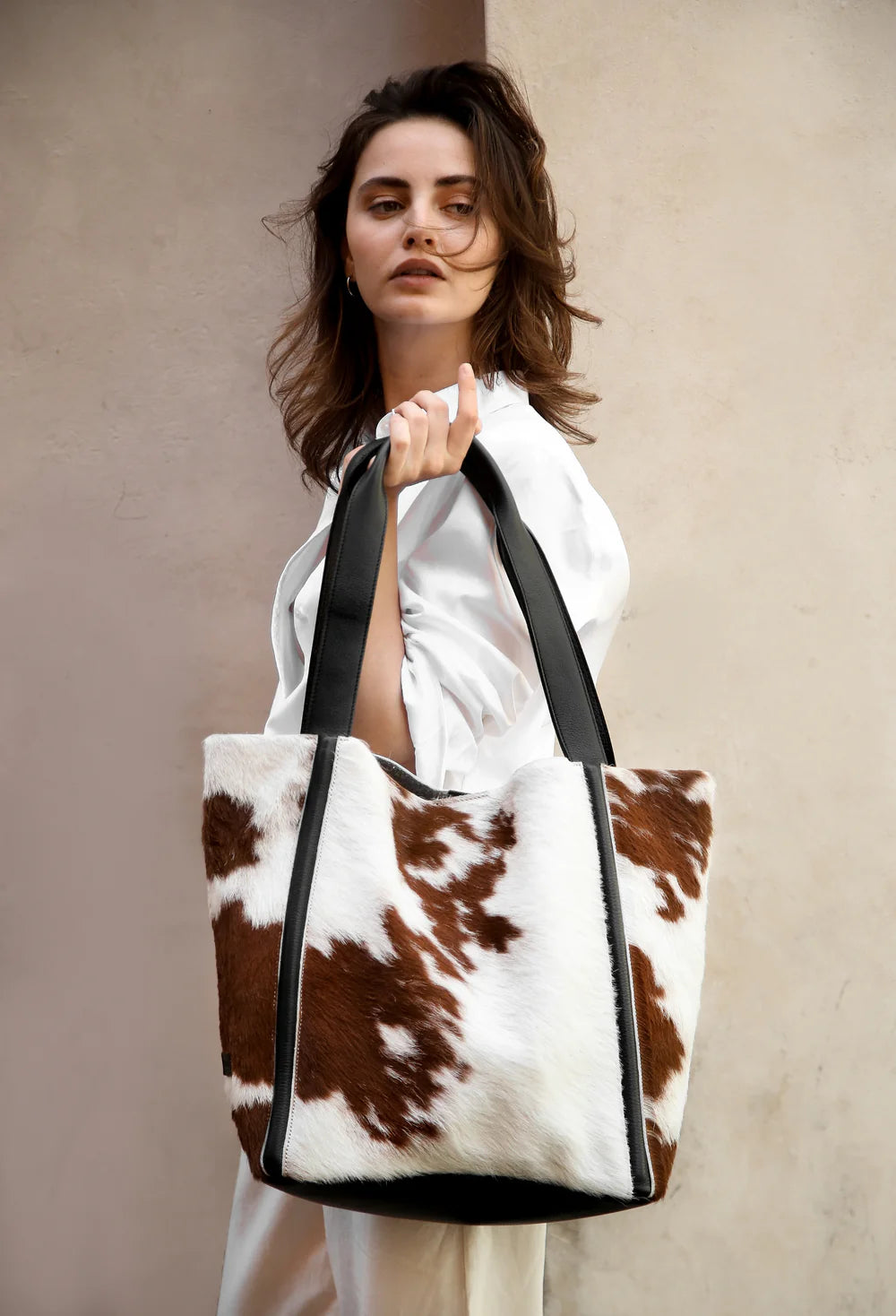 Lazaro Tala Large Leather Tote Bag