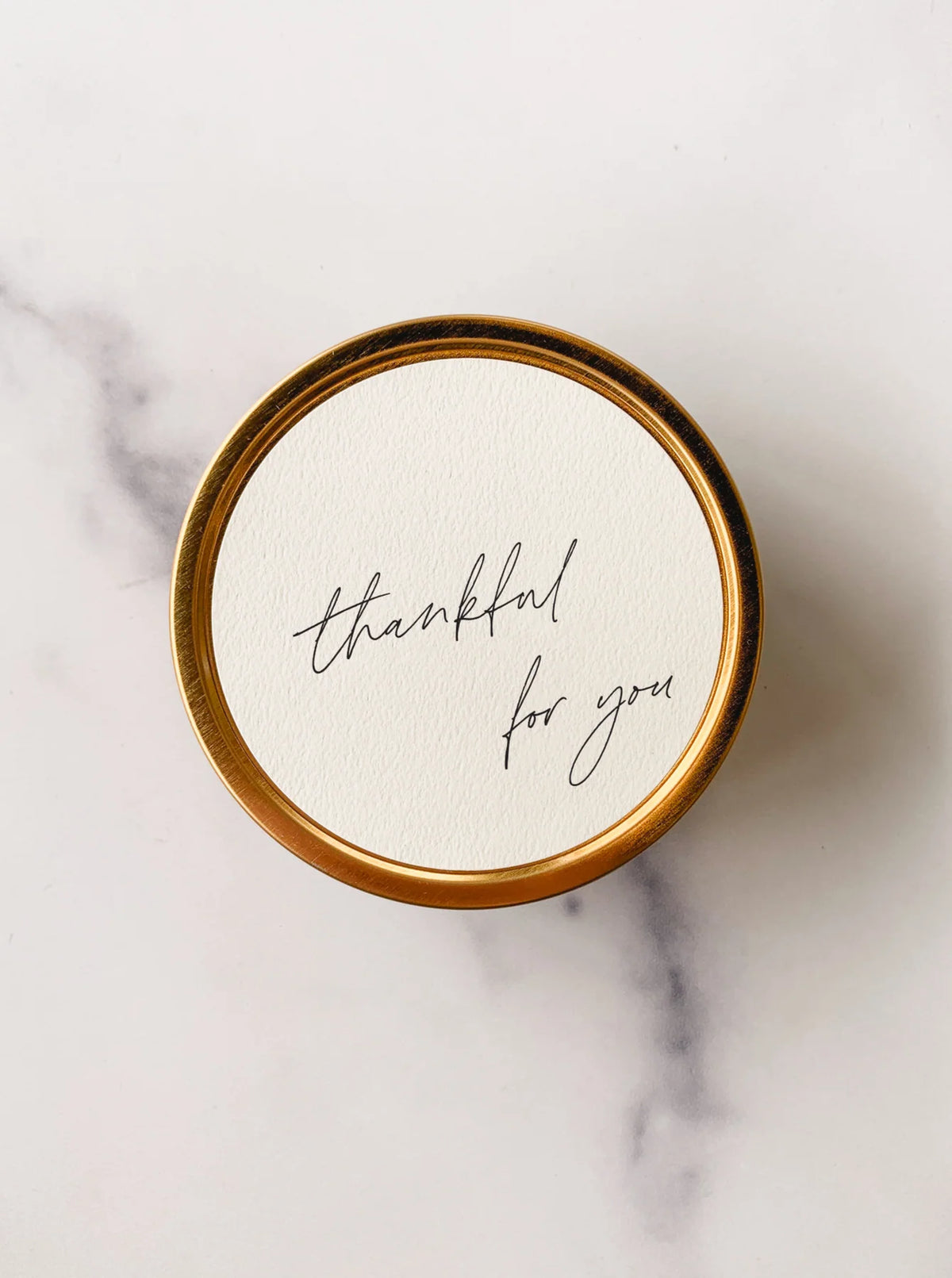 Simply Curated-Special Message Travel Candle