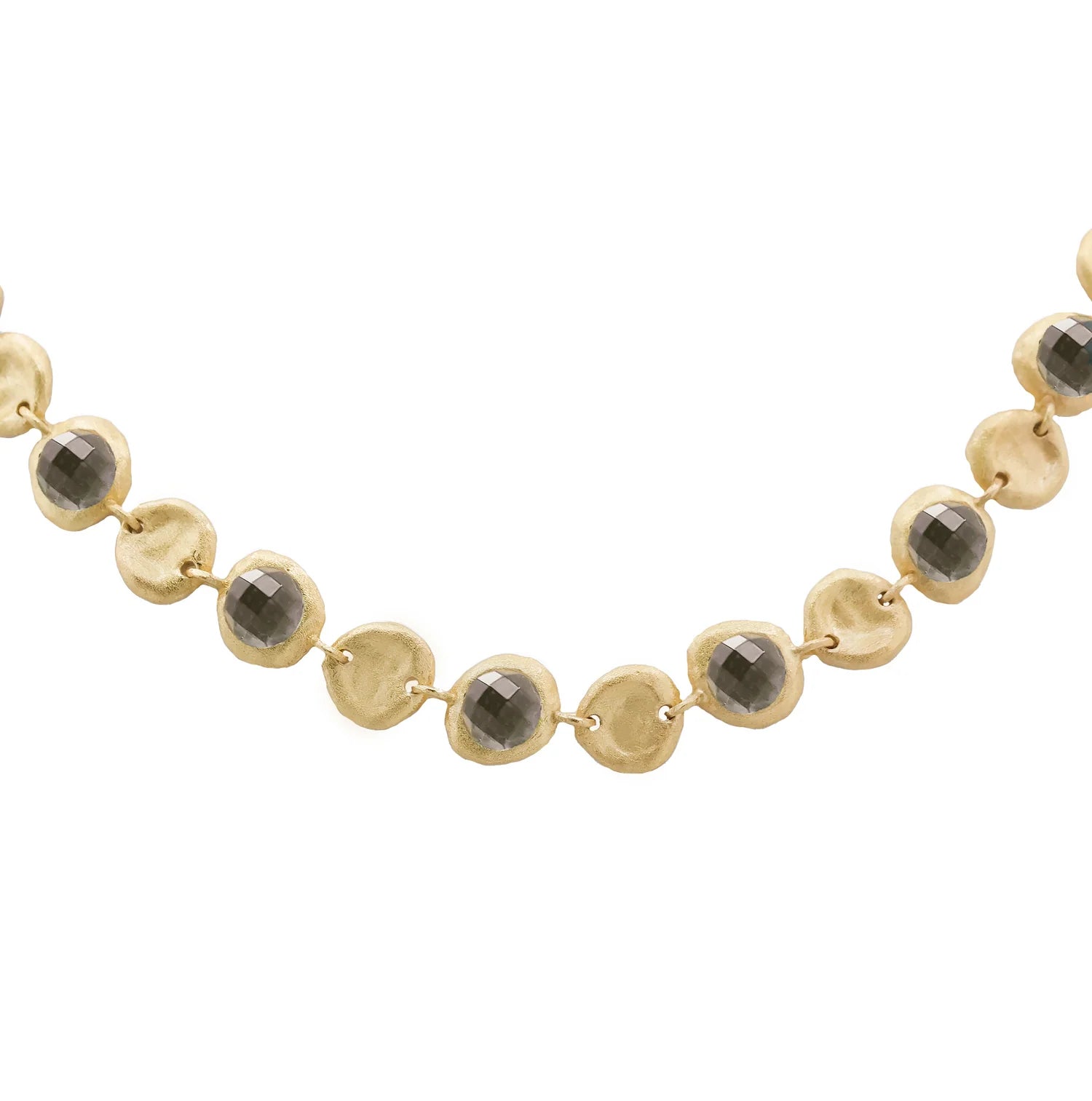 Marcia Moran- Marylyn Necklace- Pyrite