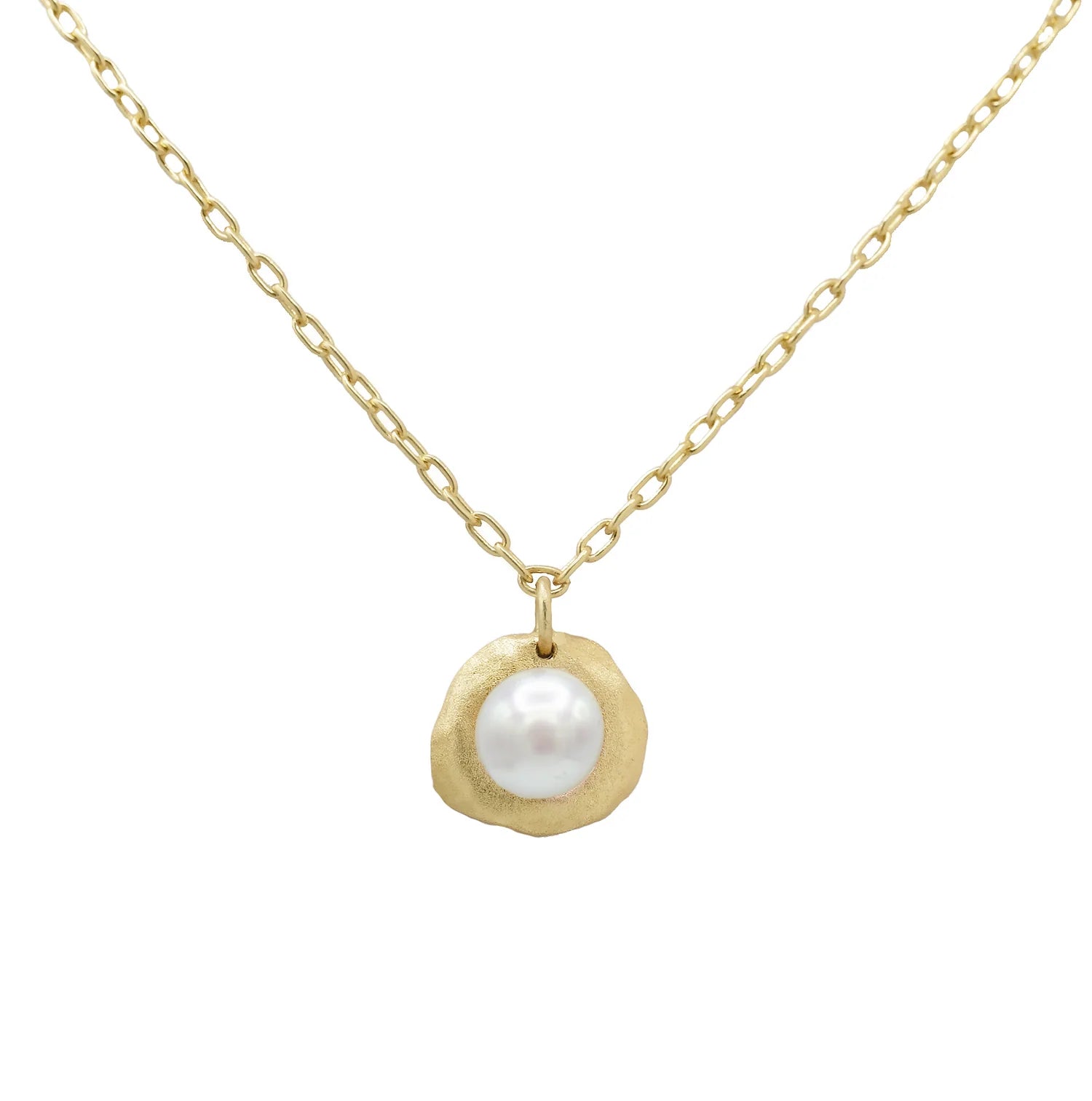 Marcia Moran- Honey Necklace- Pearl