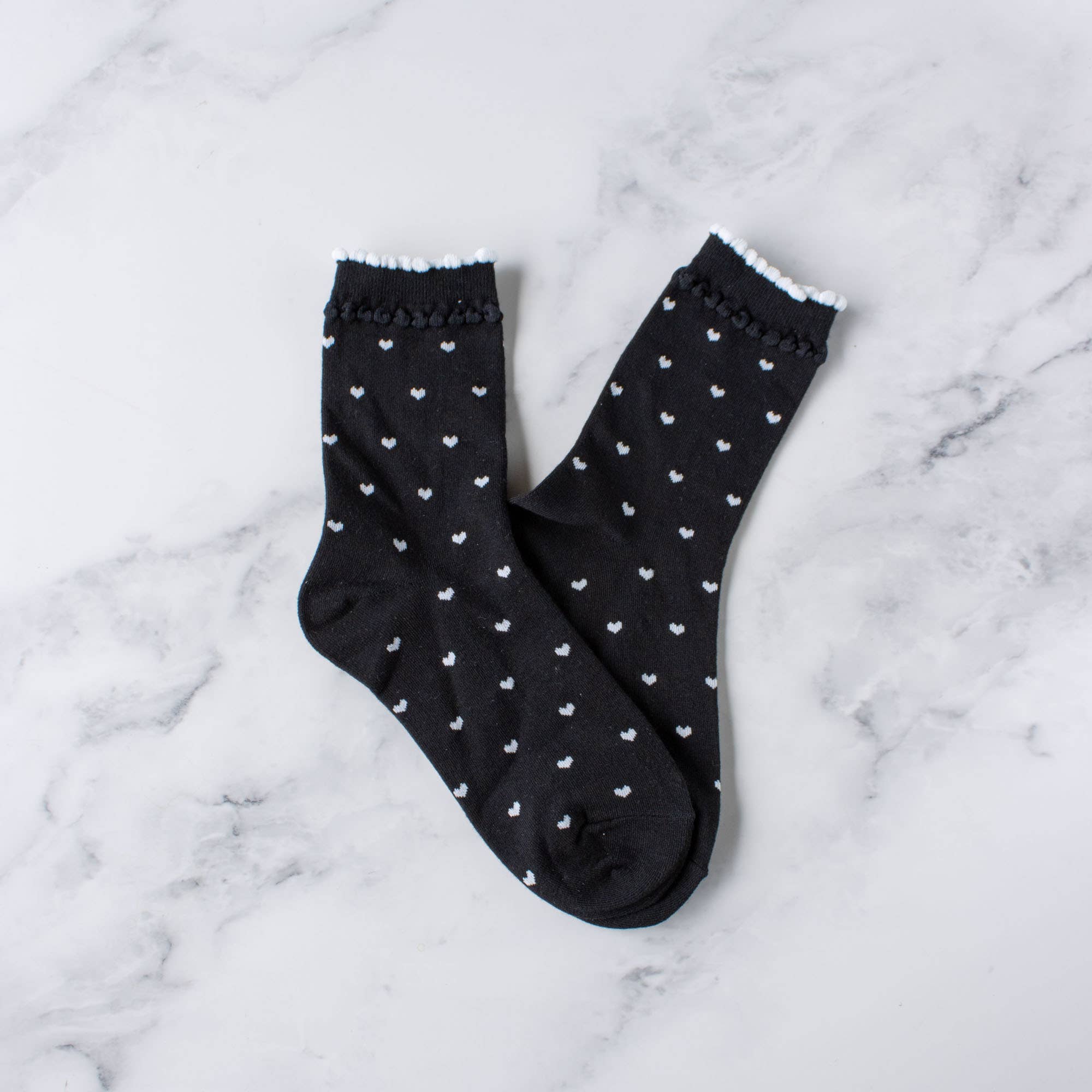 Tiepology Ruffle Edge Socks