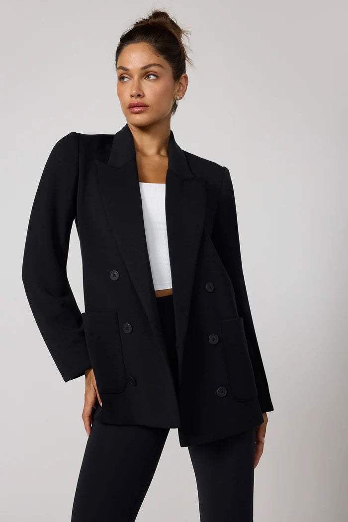 MPG Performance Double Breasted Blazer