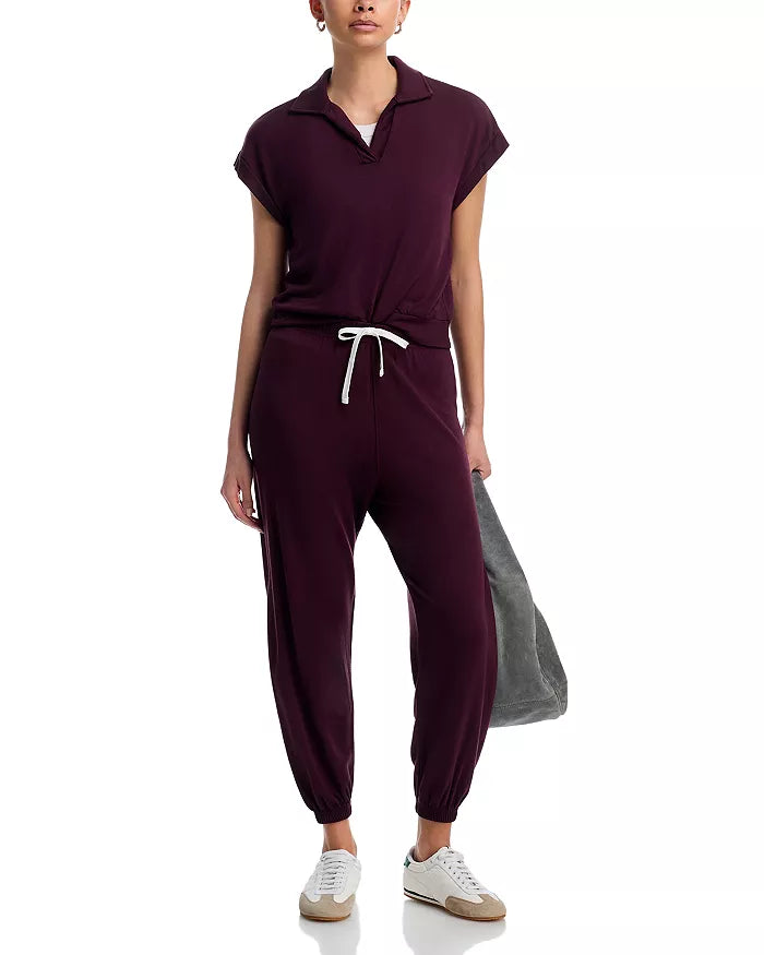 Splits59 Andie Fleece Sweatpant - Cherry