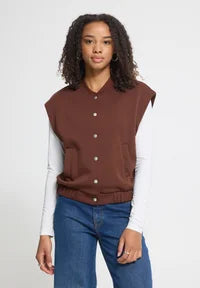 ICHI IHCOZY WA - Bomber Jacket - brown