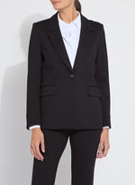 Lysse Essential Ponte Blazer - Black