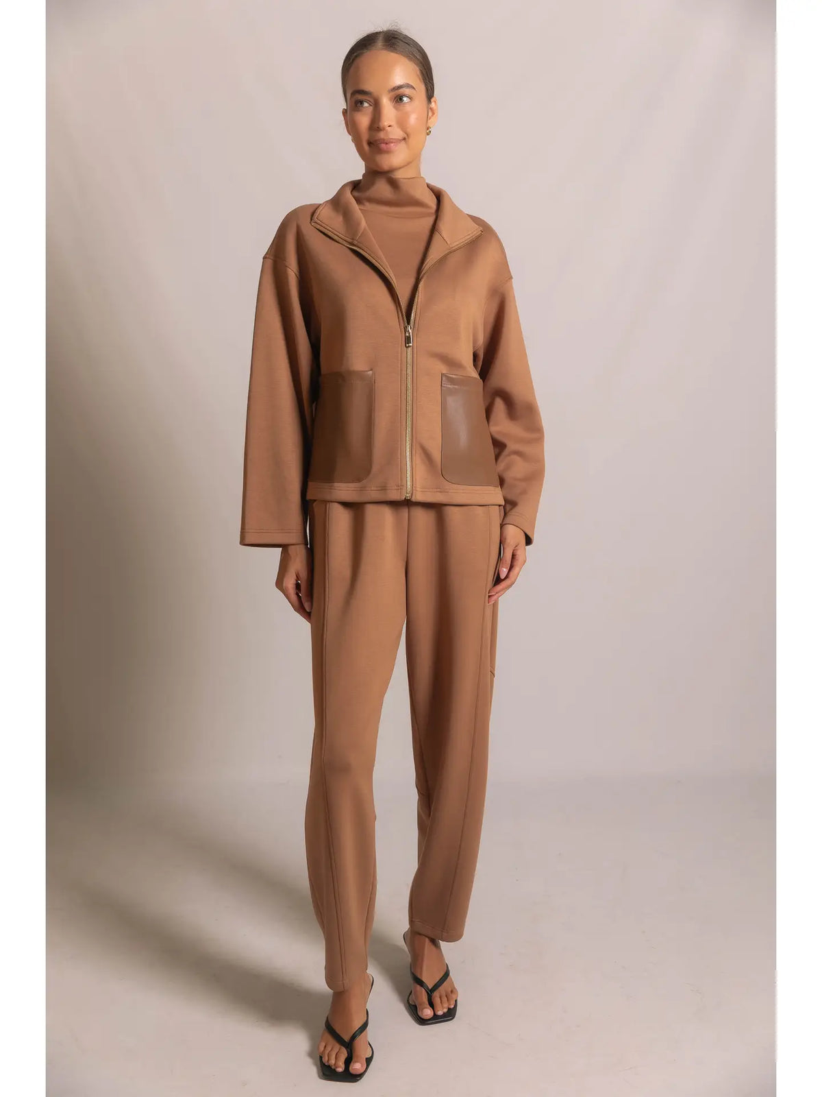 P.Cill Butter Modal Square Pocket Jacket