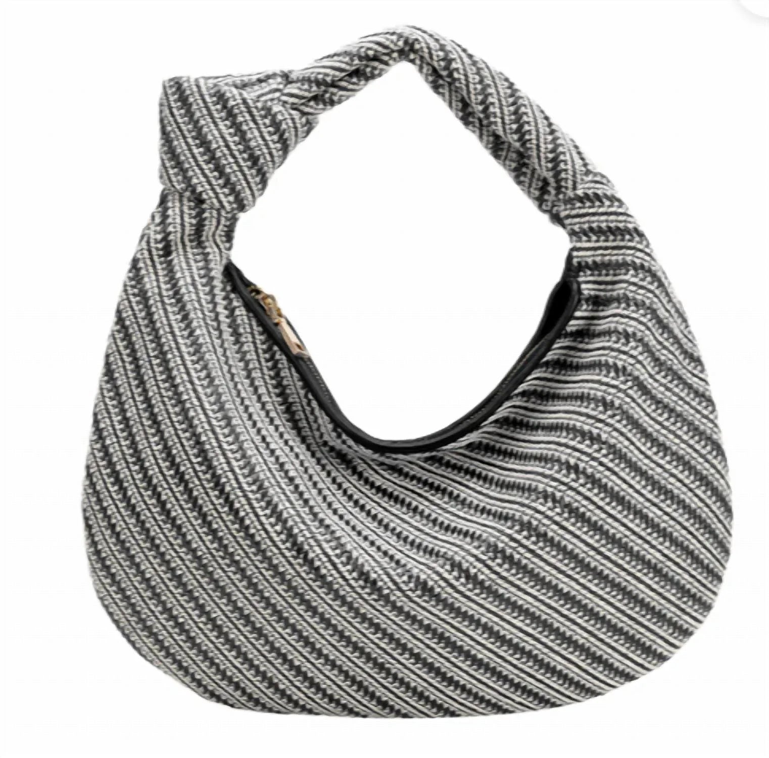 Melie Bianco Cher Large Raffia Shoulder Bag