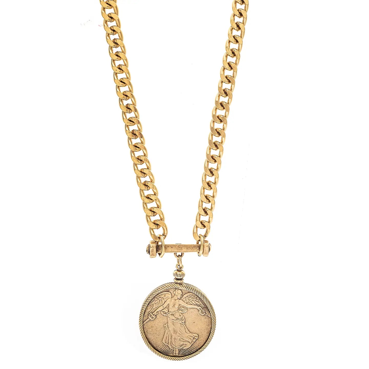 Yochi Angel C Necklace