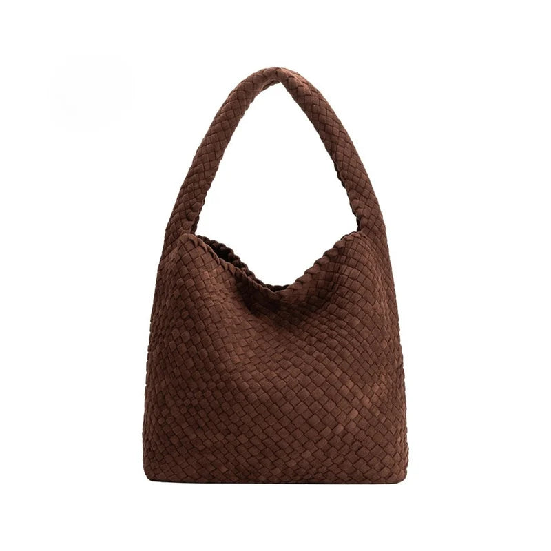 Melie Bianco Johanna Suede Shoulder Bag