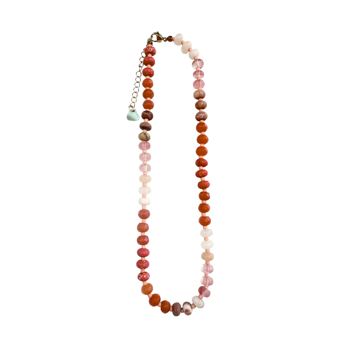 Gemelli Barrett Beaded Necklace- Scarlet