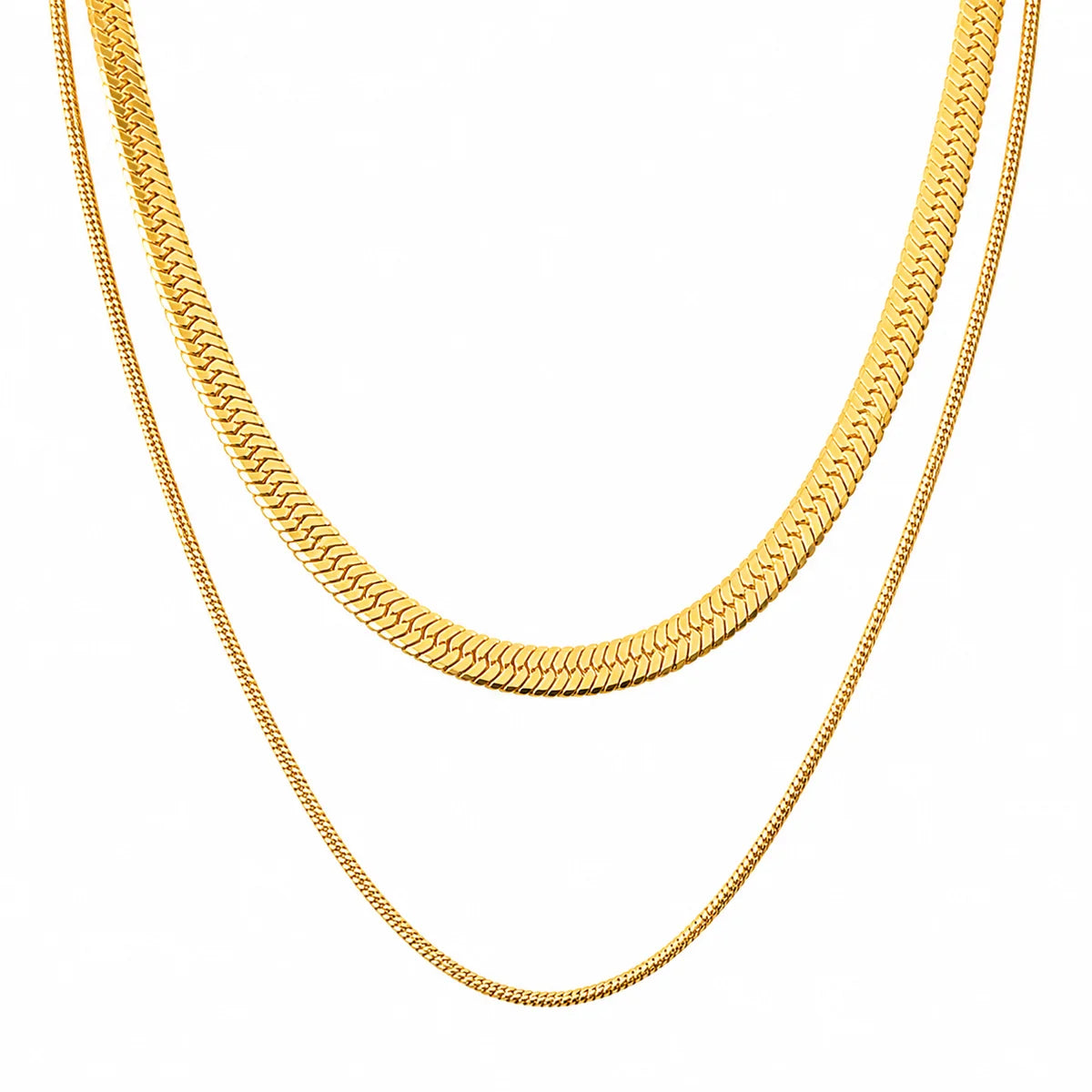 Ellie Vail Cassia Double Chain Necklace