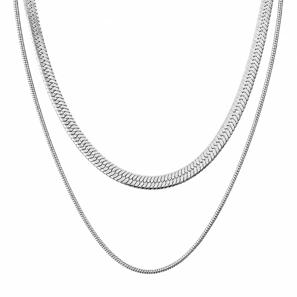Ellie Vail Cassia Double Chain Necklace