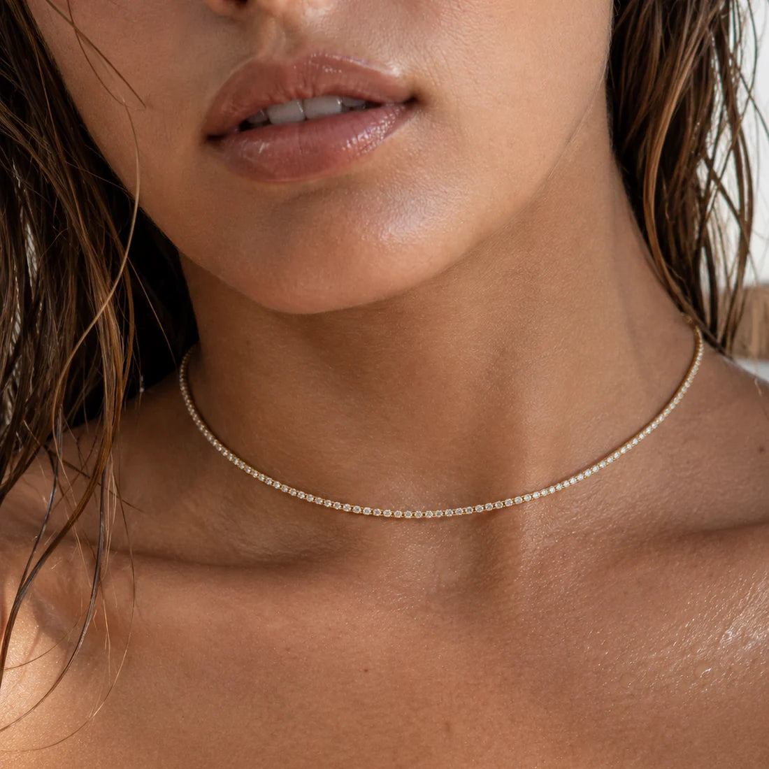 Ellie Vail Camden Tennis Choker Necklace