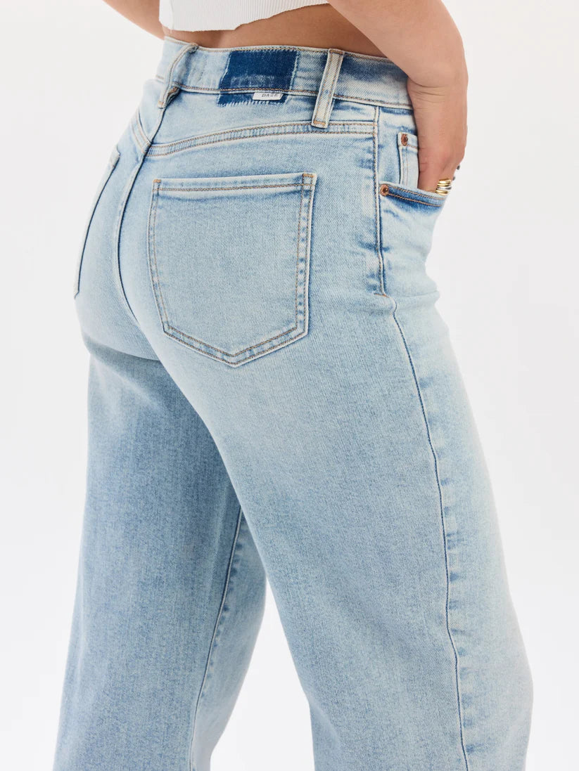 Daze Pleaser Wide Ankle Jean - Miracle
