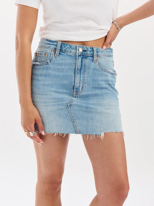 DAZE Malibu Mini Skirt in Obviously Vintage
