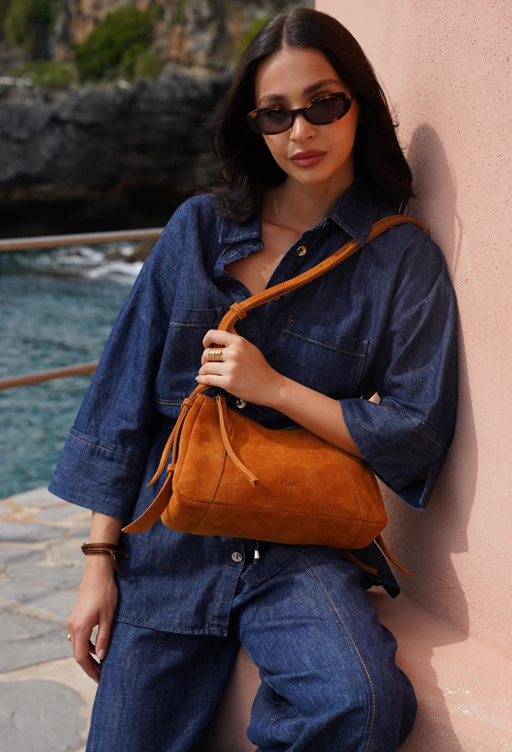 Lazaro Nina Baguette Bag