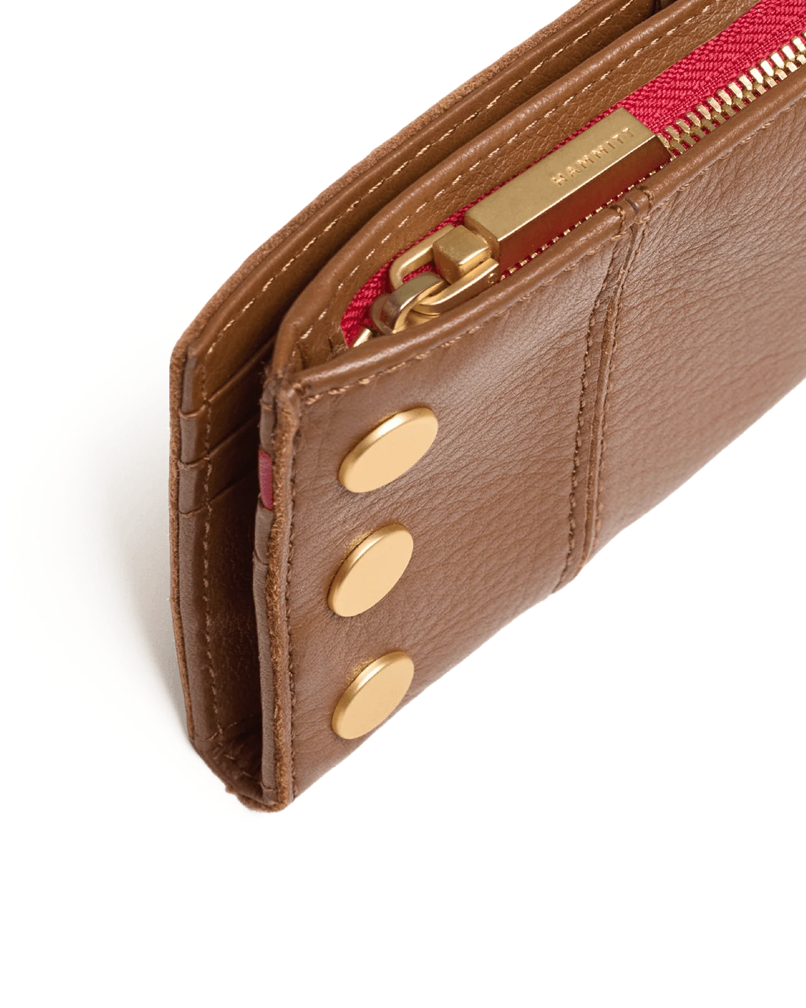 Hammitt 110 North Mahogany Pebble Wallet