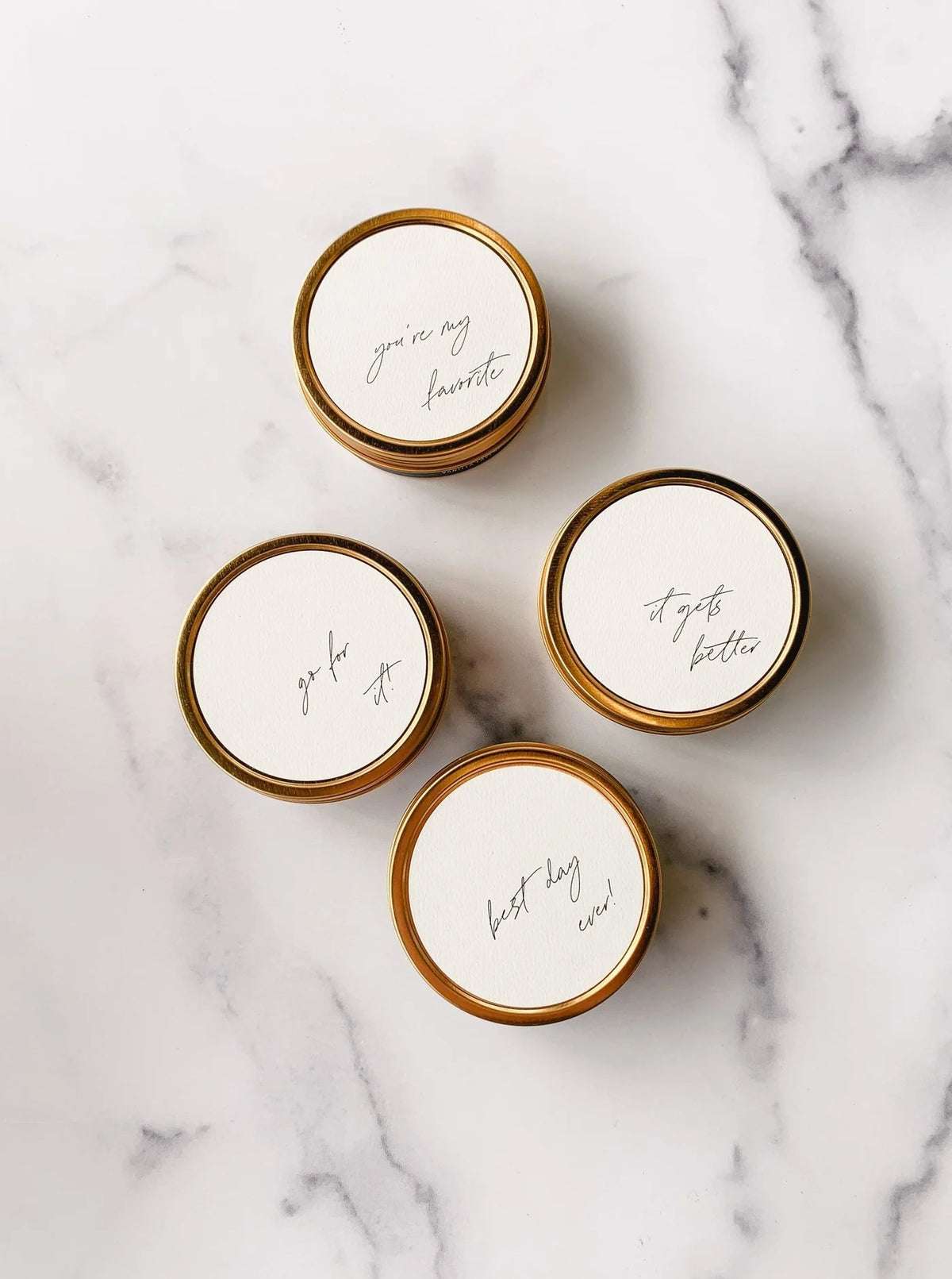 Simply Curated-Special Message Travel Candle