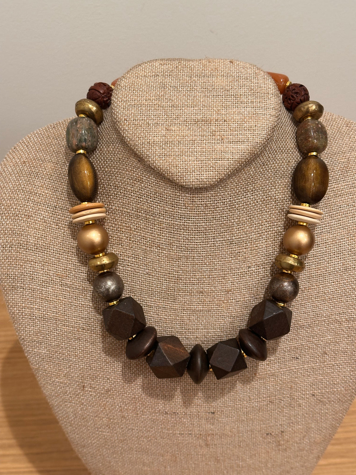 Season Soul Mixed Media Necklace