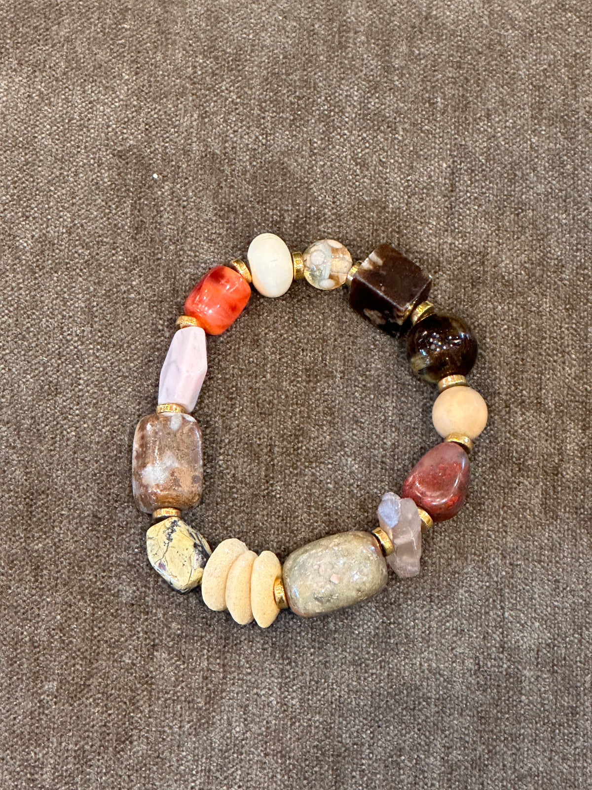 Season Soul Stone Bead Necklace