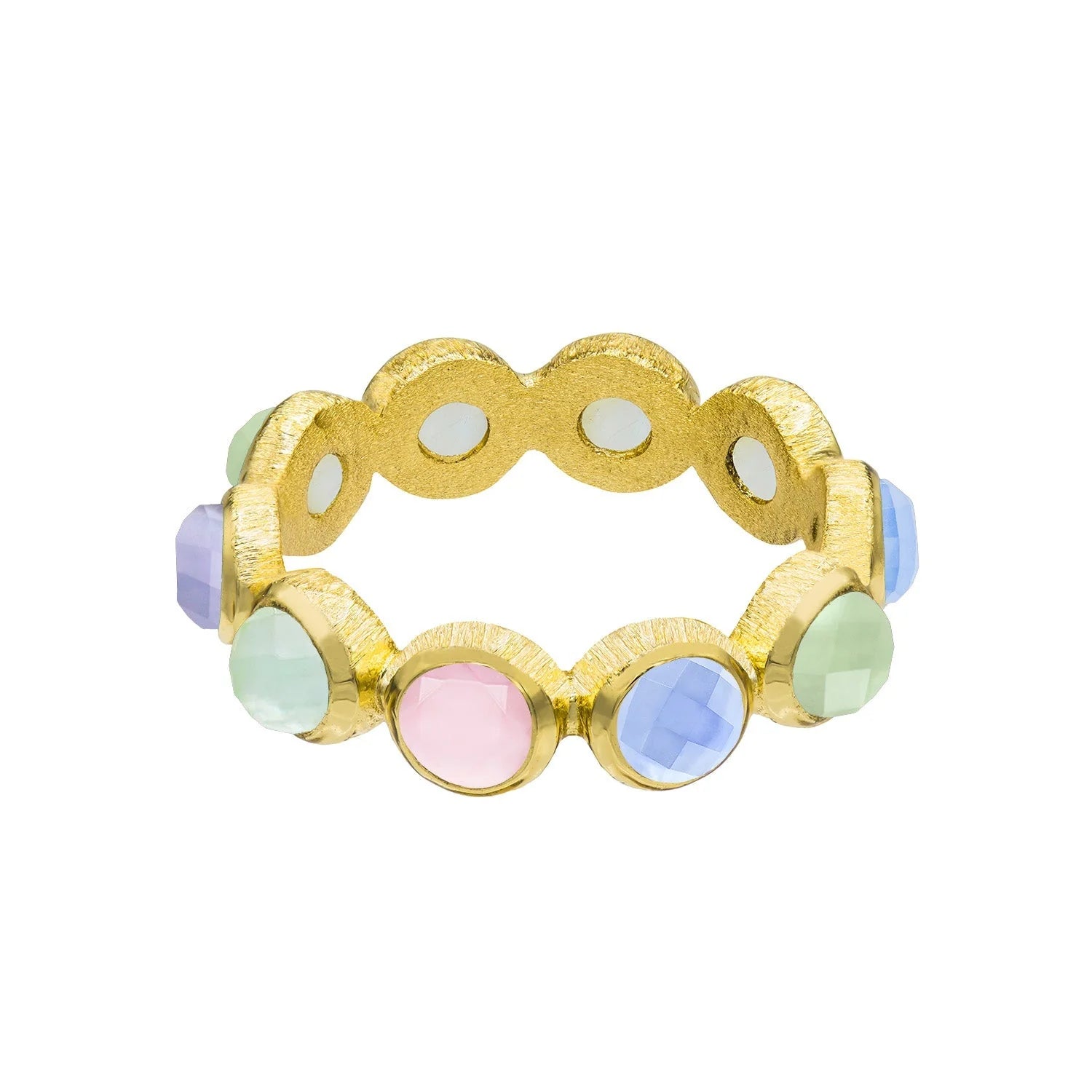 Marcia Moran- Orbit Stones Ring- Multi Color