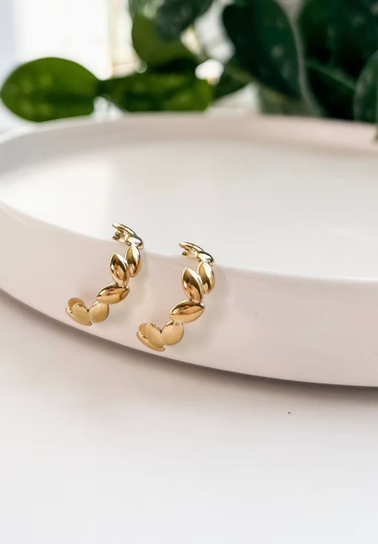 Natalie Clare Devil's Ivy Hoops
