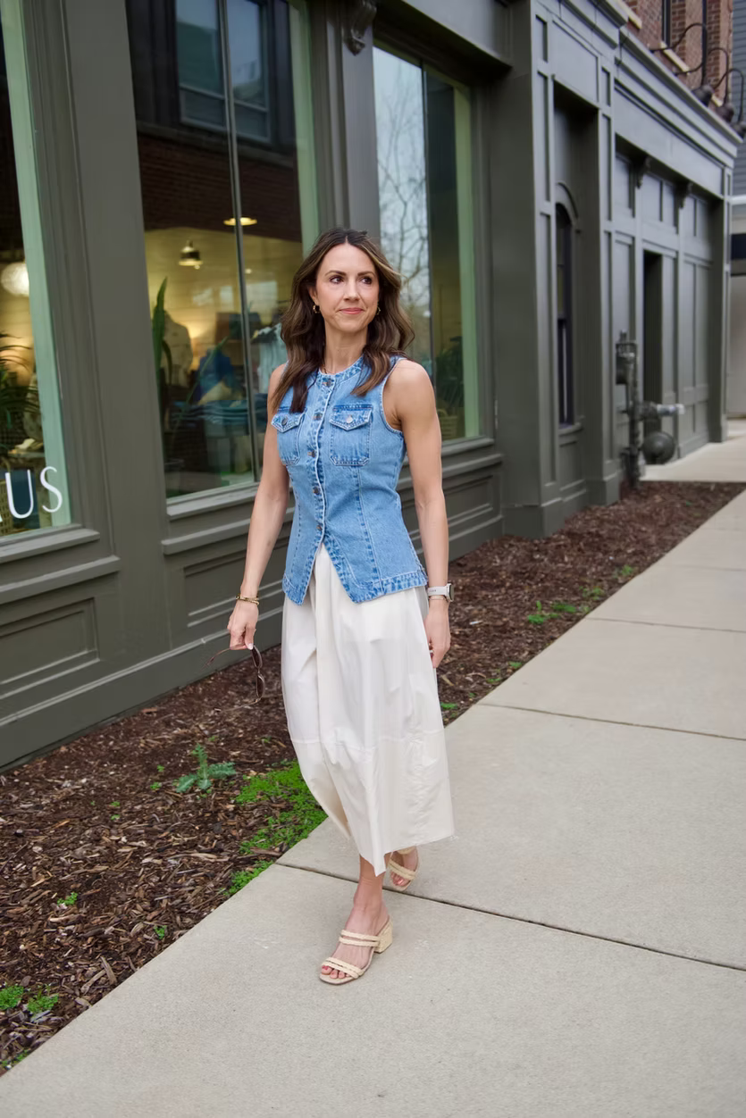 perfectwhitetee Minka Skirt Sugar