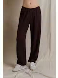 Perfect White Tee Fleece Easy Sweatpant Cherry Lacquer