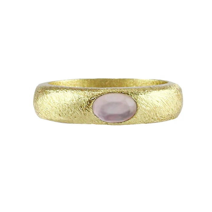 Marcia Moran- Oklahoma Ring- Rose Quartz