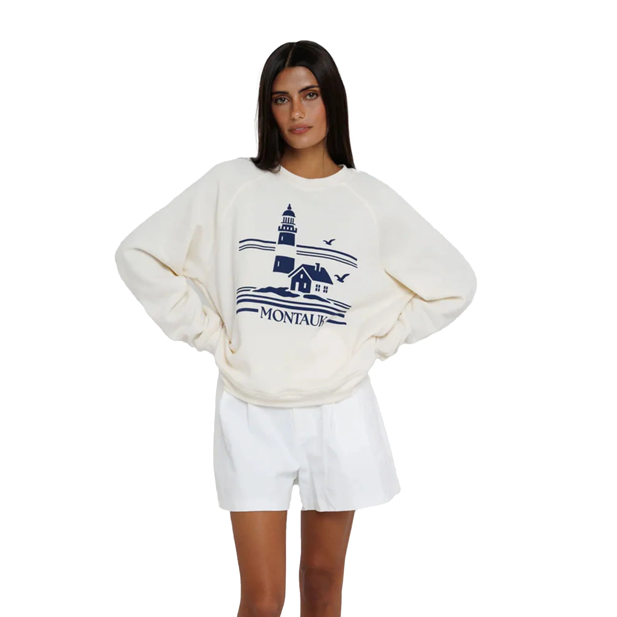 Sunny Somewhere Montauk Lighthouse Sweatshirt