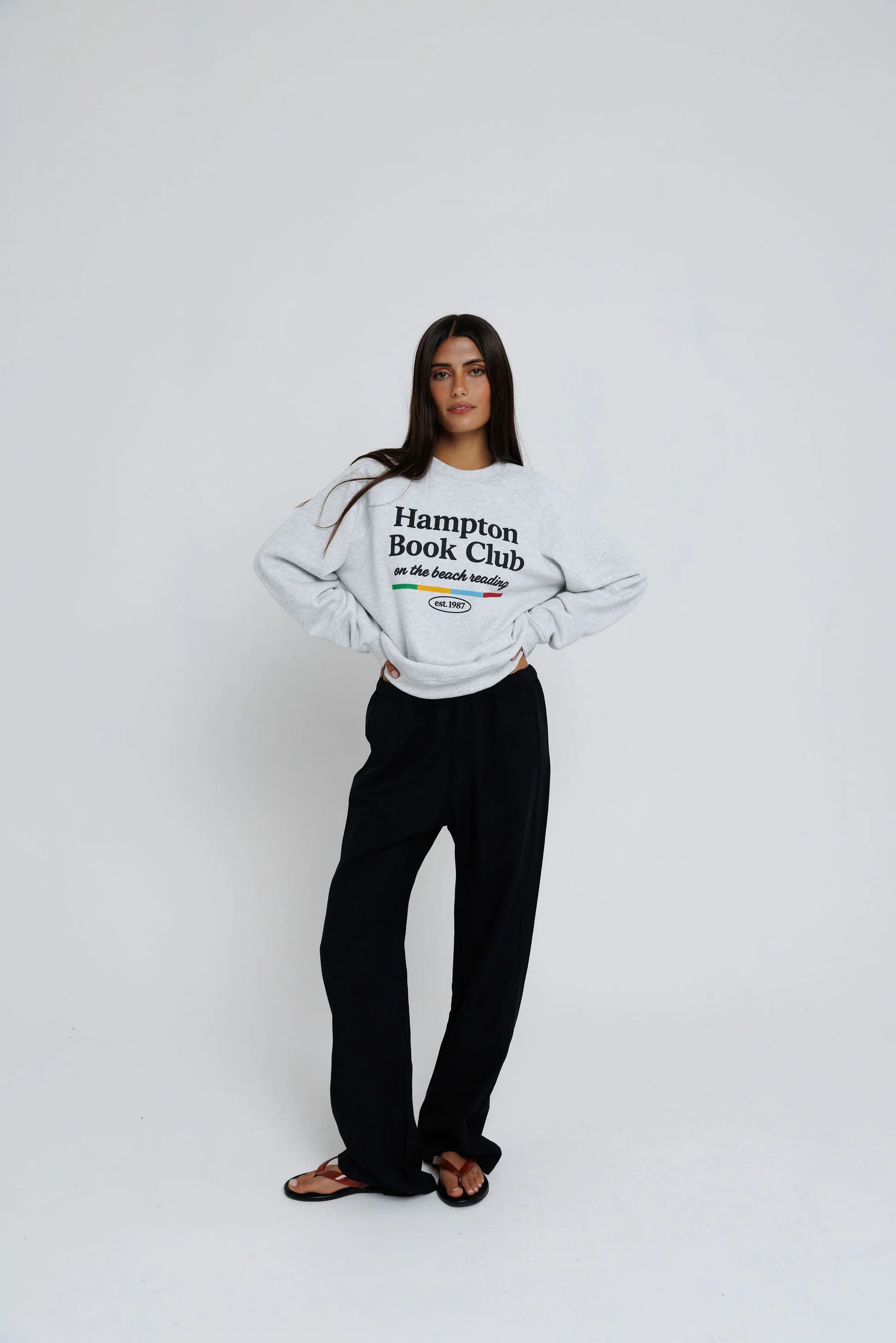 Sunny Somewhere Hampton Book Club Sweatshirt