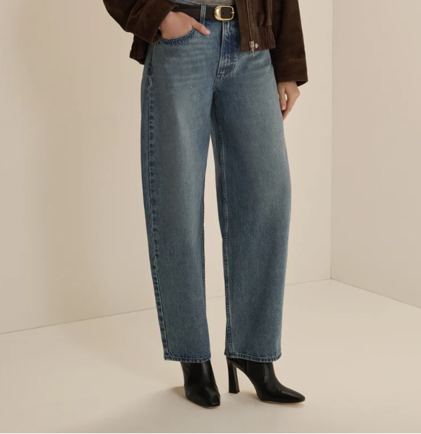 Favorite Daughter- The Mercer Mid Rise Easy Barely Barrel