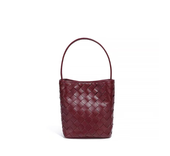 Pretty Persuasions- Woven Crossbody Handbag
